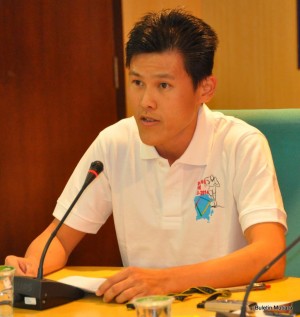 Andrew Loh promote Penang as a ‘running state’ and to boost tourism.