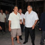P.Ramasamy (berkaca mata) sebagai Ahli Dewan Undangan Negeri (ADUN) Perai turun padang bagi mendalami masalah rakyat.