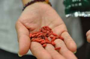 BUAH Goji.