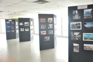 SEBAHAGIAN pameran foto yang terdapat di ruang pameran Komtar Scenic View.