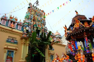 KUIL Sri Mariamman di Jalan Kapitan Keling berwajah baru.
