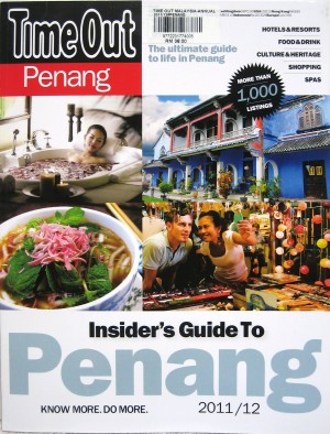 MAJALAH Time Out Penang. 