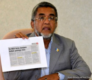 Malik is urging some NGOs and PPIM to stop being childish.