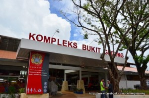 KOMPLEKS Bukit Gedung berwajah baru.