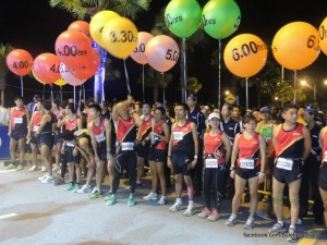 PARA peserta Allianz Penang Bridge International Marathon 2012 bakal memulakan larian pada penganjuran di sini baru-baru ini.