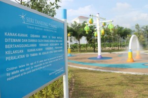 Taman Rekreasi Seri Tanjung Pinang yang menarik.