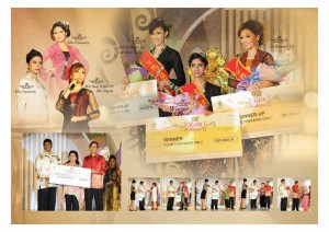 PELBAGAI aksi peserta Pertandingan Ratu Kebaya 2011 baru-baru ini.