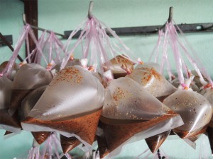 RUPA bentuk kerisik yang siap dibungkus.