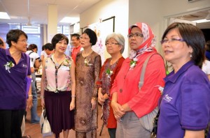 BARISAN jemputan khas yang hadir pada Majlis Perasmian Bangunan Baru WCC di sini baru-baru ini.