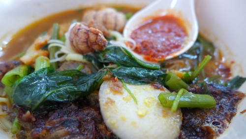 Ah Soon Kor Har Mee is special because of the rich, flavourful soup that is uniquely Penang.