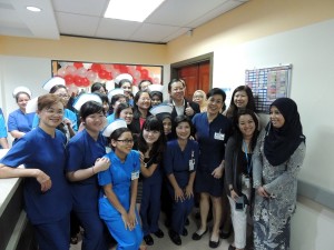 槟城班台医院心脏科康复病房耗资约1500万令吉，槟州首长林冠英（中）为槟城班台医院心脏科康复病房主持开幕。