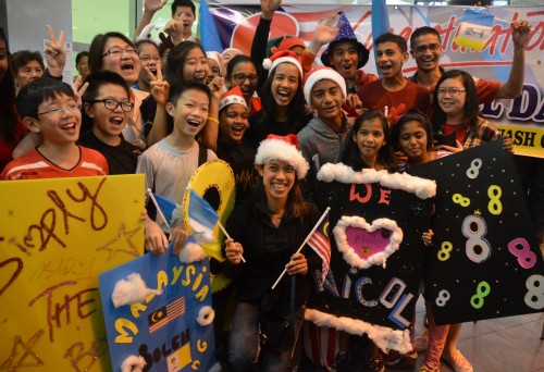 படம் 2: மகிழ்ச்சி வெள்ளத்தில் டத்தோ நிக்கல் டேவிட்