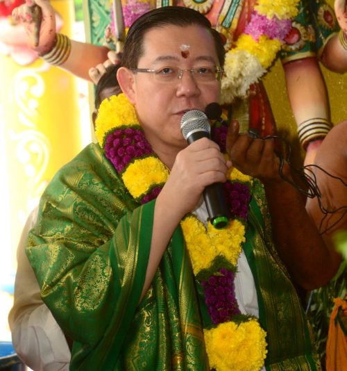 மாநில முதல்வர் மேதகு லிம் குவான் எங்