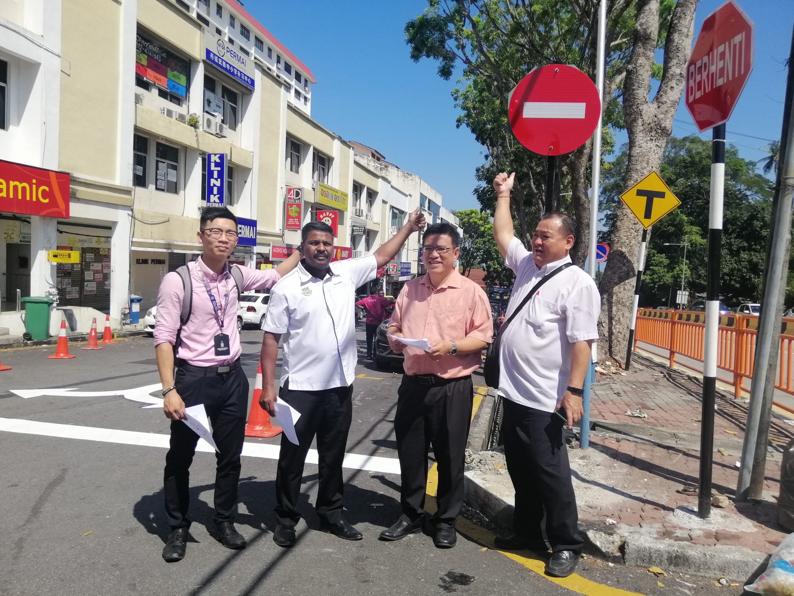 One Way Traffic System For Jalan Khidmat Buletin Mutiara