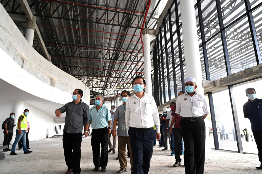 Work On Biggest Multi Purpose Hall In Seberang Perai Expected To Be Ready By December Buletin Mutiara