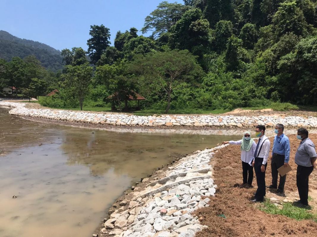 Projek Tebatan Banjir Sungai Air Terjun dilaksanakan secara mampan dan