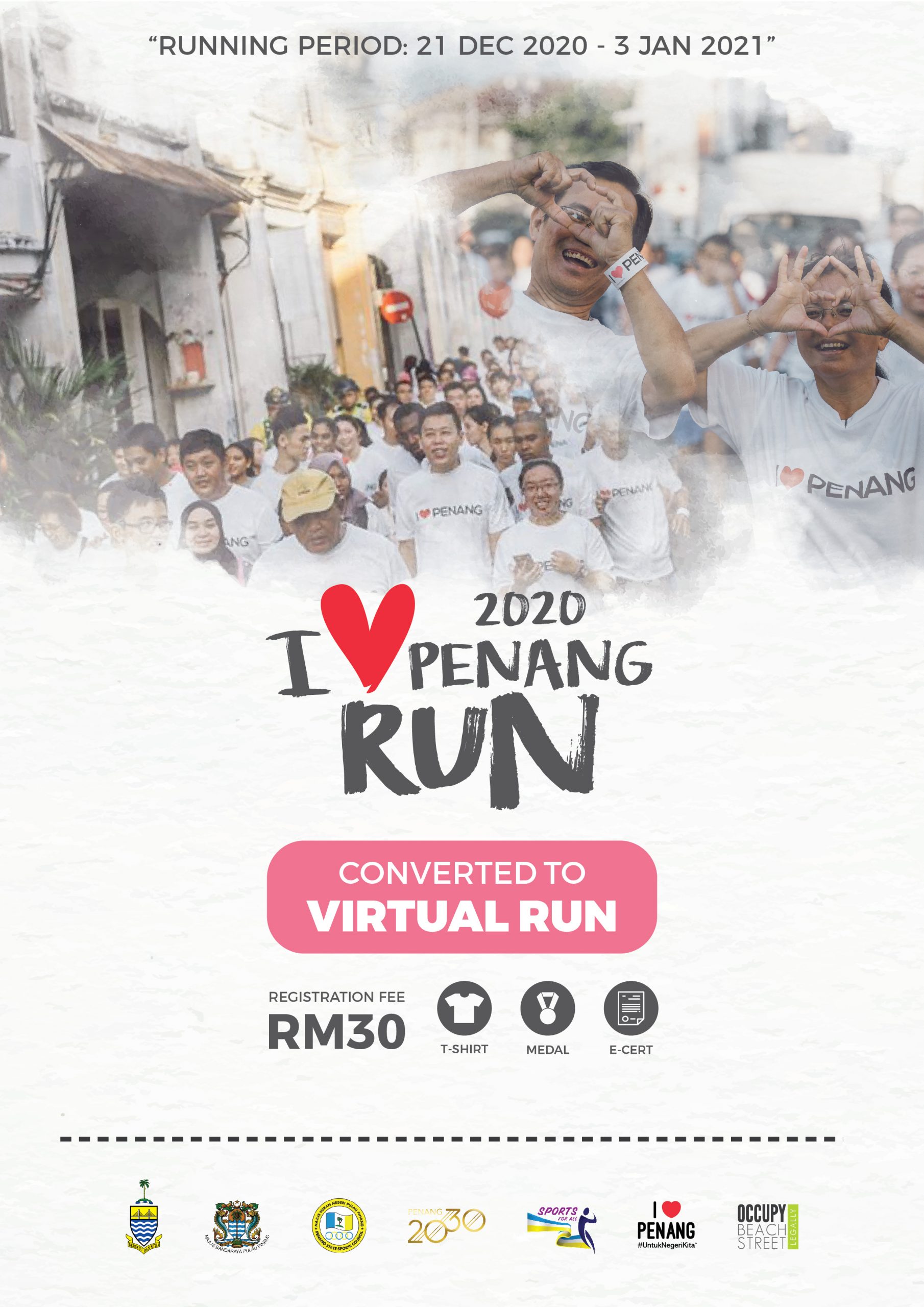 Covid19 forces 'I Love Penang Run 2020’ to go virtual Buletin Mutiara