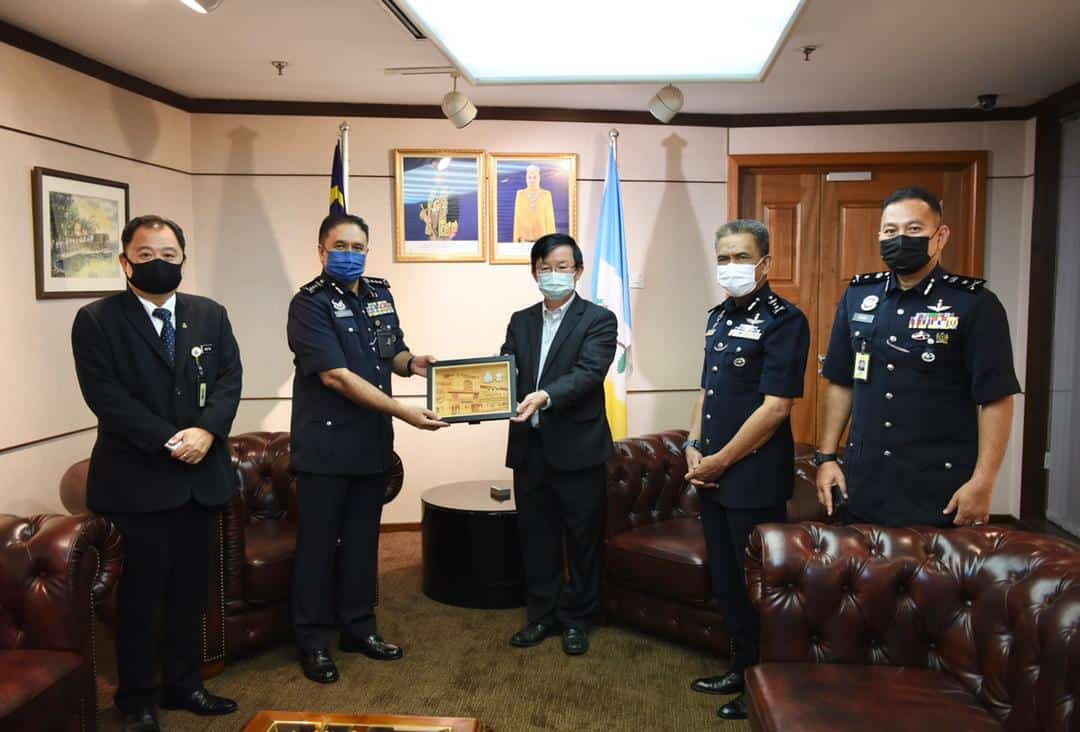 Pinang pulau 2021 polis ketua Carta Organisasi