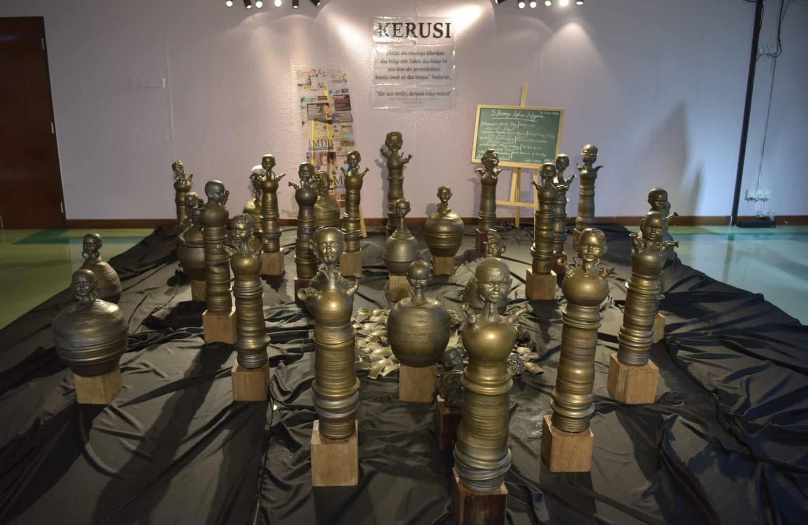 PSAG holds exhibition to showcase artworks by national-level BMS ...