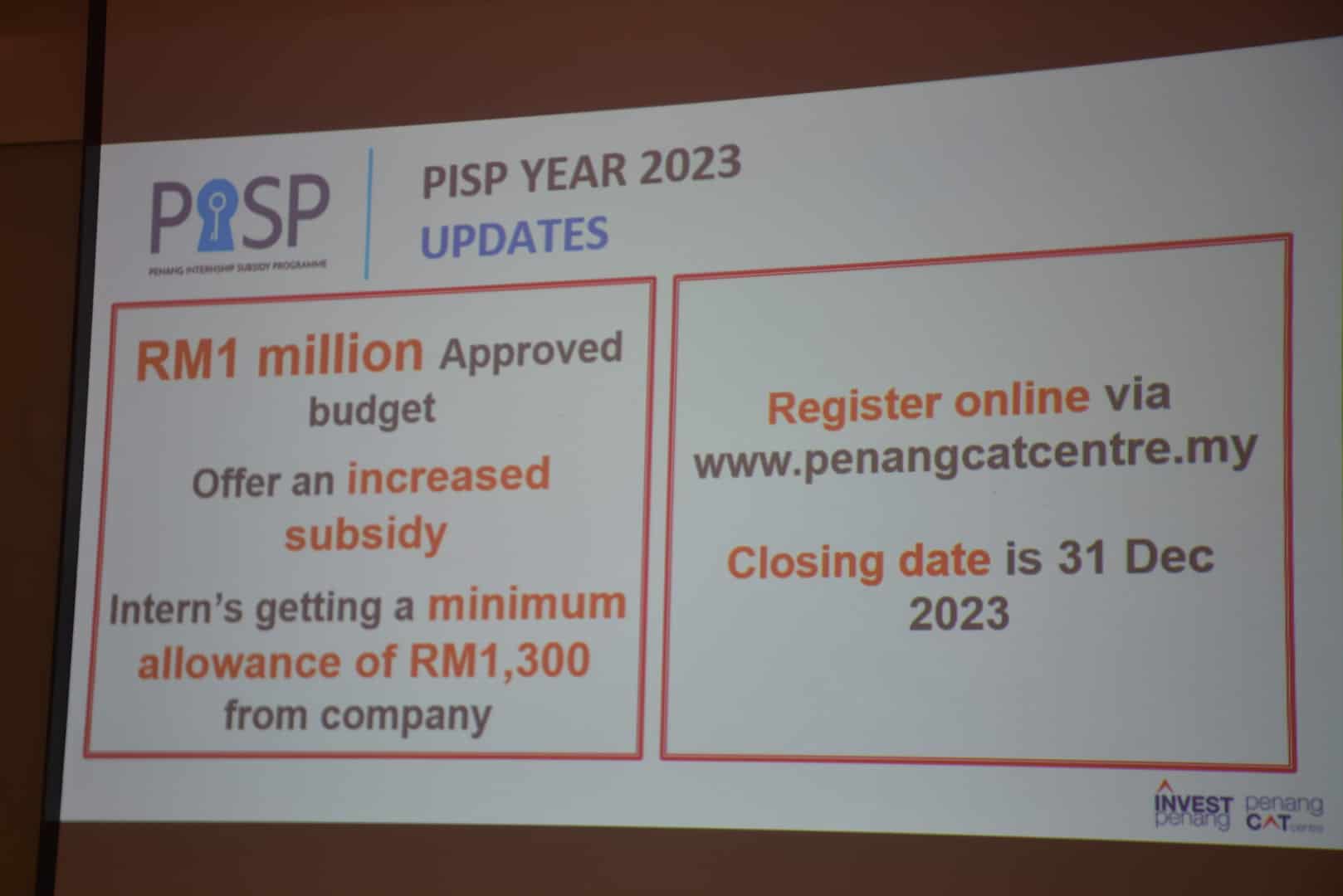 Penang govt increases allocation for internship subsidy programme
