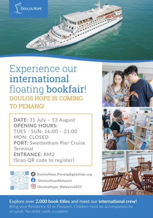 cruise book fair penang