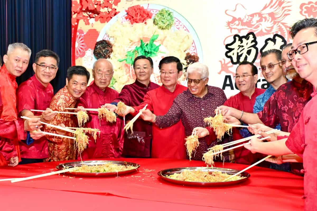 chinese new year opening dinner