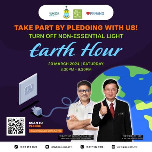 thumbnail earth hour movement 2024 with pgc official poster