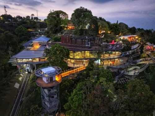 penang hill station night