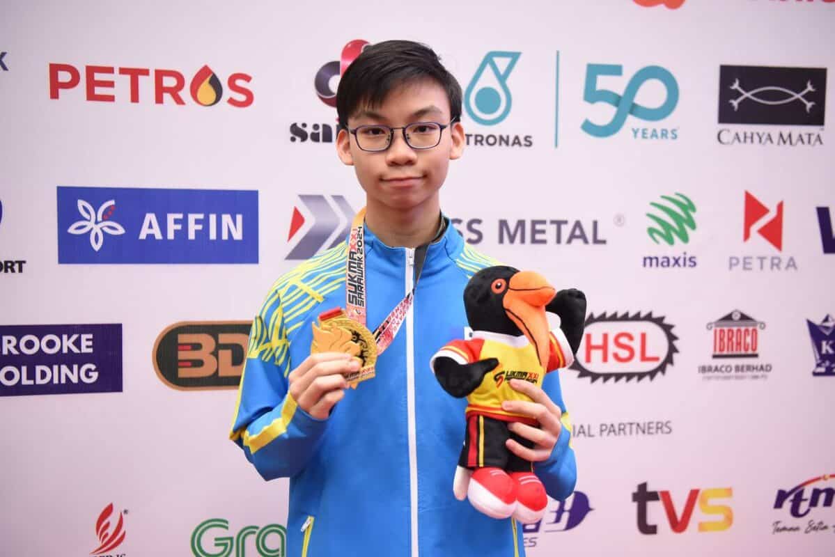 Poh Yu Tian sambar emas pertama catur Sukma ke21 Buletin Mutiara