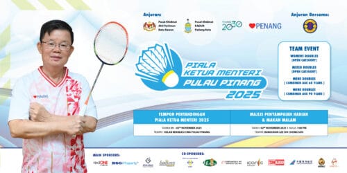 piala ketua menteri 2025 press conference backdrop
