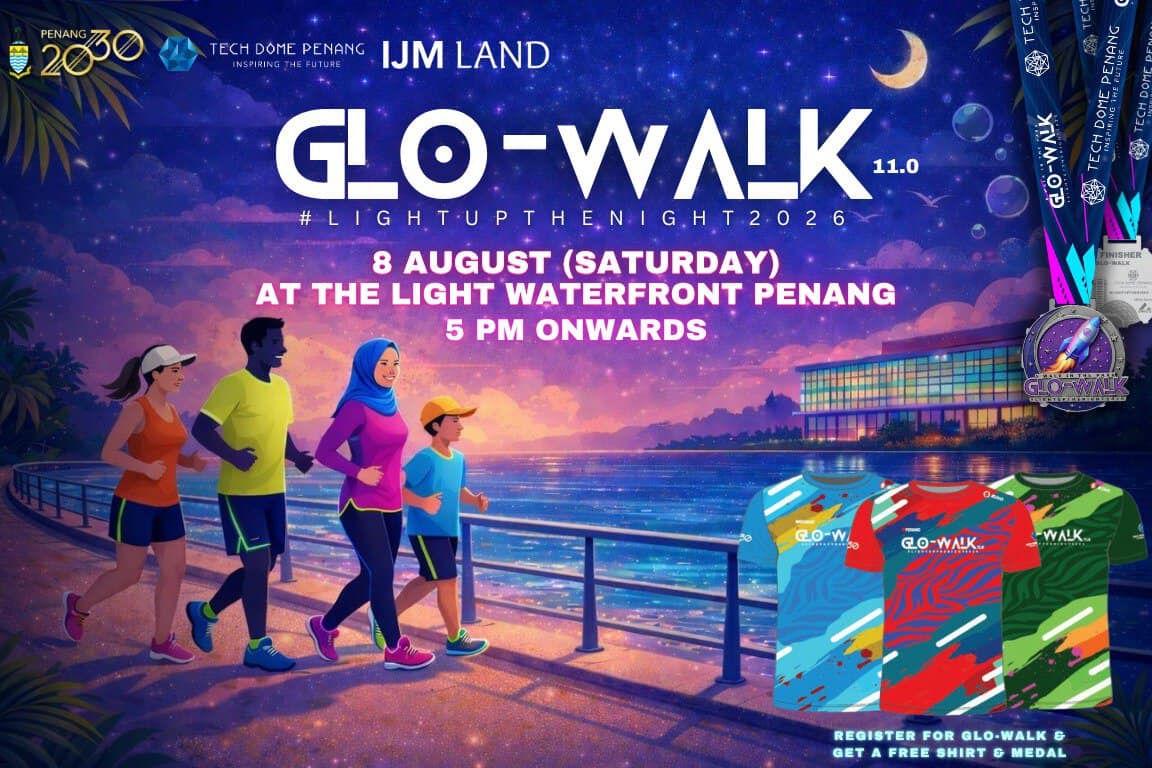 glo walk 11.0 poster