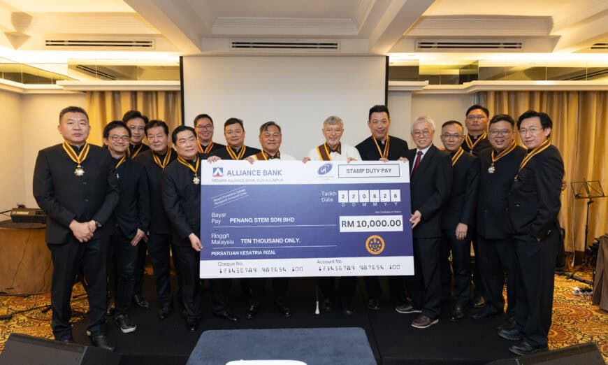 rizal ~ cheque presentation